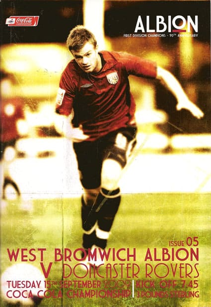 West Bromwich Albion FC  v Doncaster Rovers FC